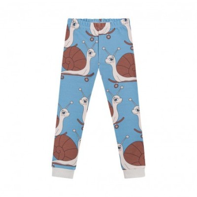 Dear Sophie Kids Blue Sleepwear Set with Snails