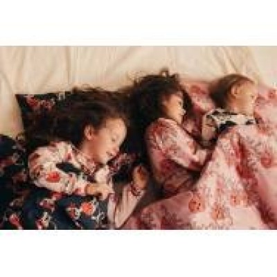 Dear Sophie Kids Duvet Cover & Pillow Case Pink with Jellyfish