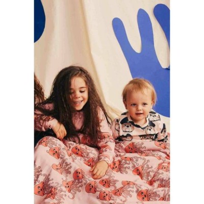 Dear Sophie Kids Duvet Cover & Pillow Case Pink with Jellyfish