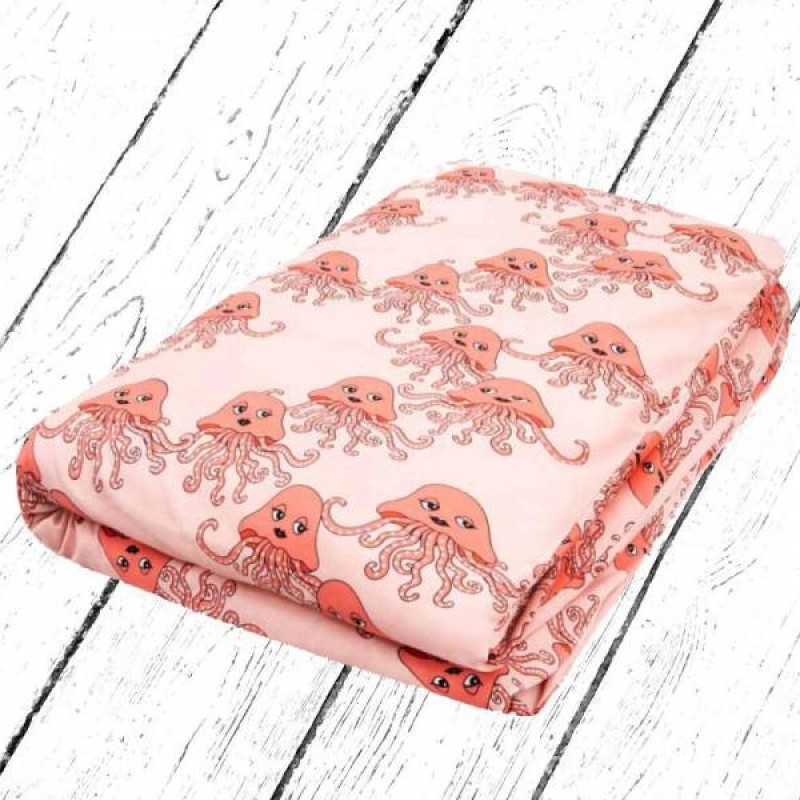 Dear Sophie Kids Duvet Cover & Pillow Case Pink with Jellyfish