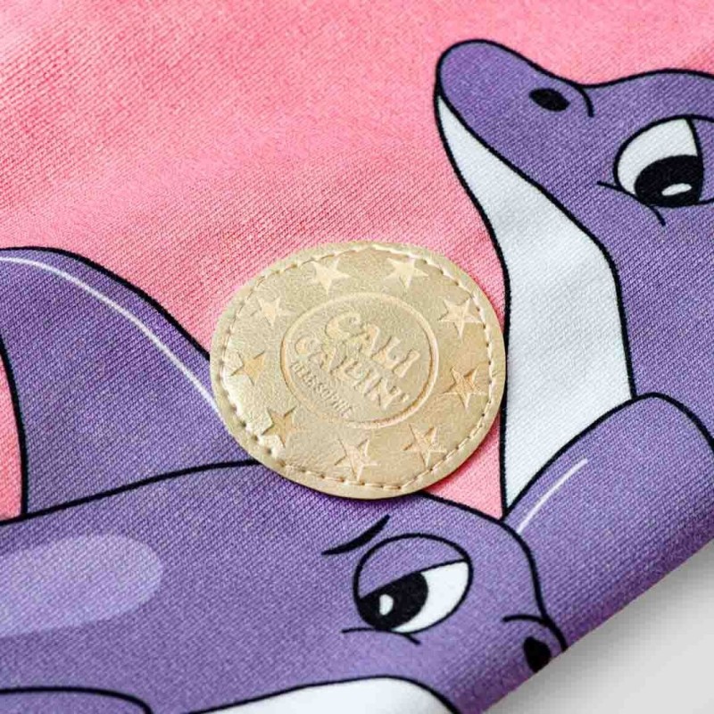 Dear Sophie Children's Pink Cardigan with Dolphins Dear Sophie Children's Pink Cardigan with Dolphins