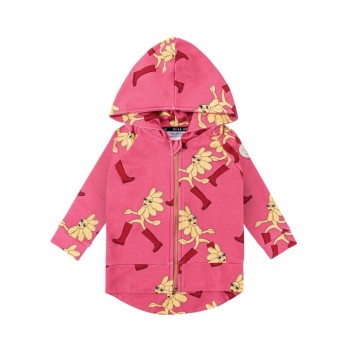 Dear Sophie Παιδική Ζακέτα Ροζ με Κίτρινες Μαργαρίτες Dear Sophie Παιδική Ζακέτα Ροζ με Κίτρινες Μαργαρίτες