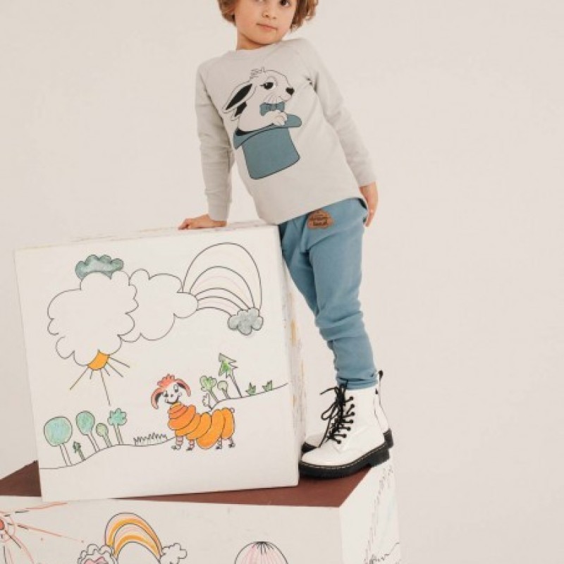 Dear Sophie Kids Light Blue Soft Trousers Dear Sophie Kids Light Blue Soft Trousers