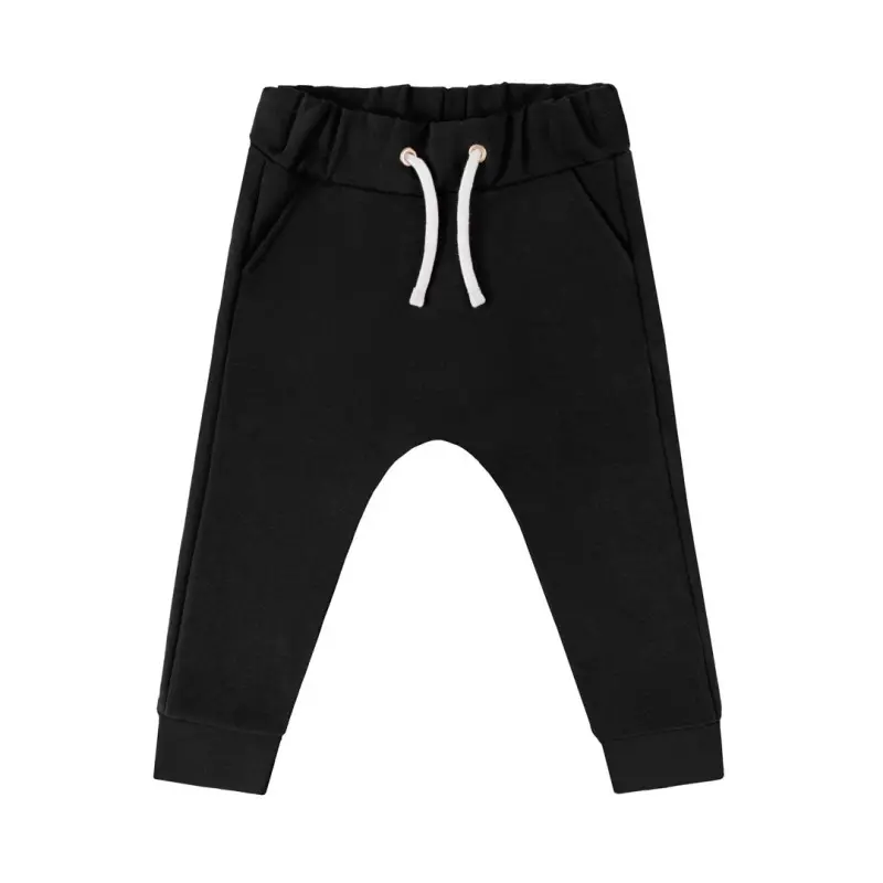 Dear Sophie Children's Black Cotton Pants Dear Sophie Children's Black Cotton Pants