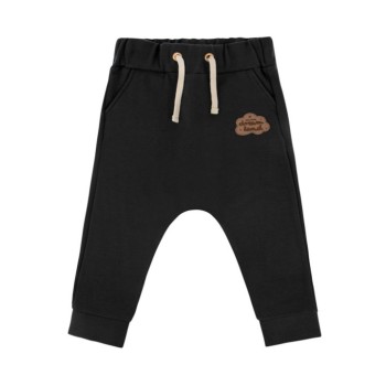 Dear Sophie Παιδικό Μαύρο μαλακό παντελόνι φόρμας