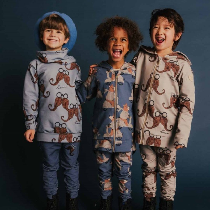 Dear Sophie Kids Motorbear Blue Pants