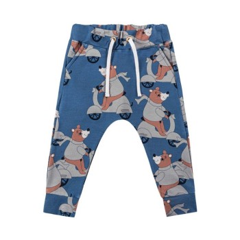 Dear Sophie Kids Motorbear Blue Pants