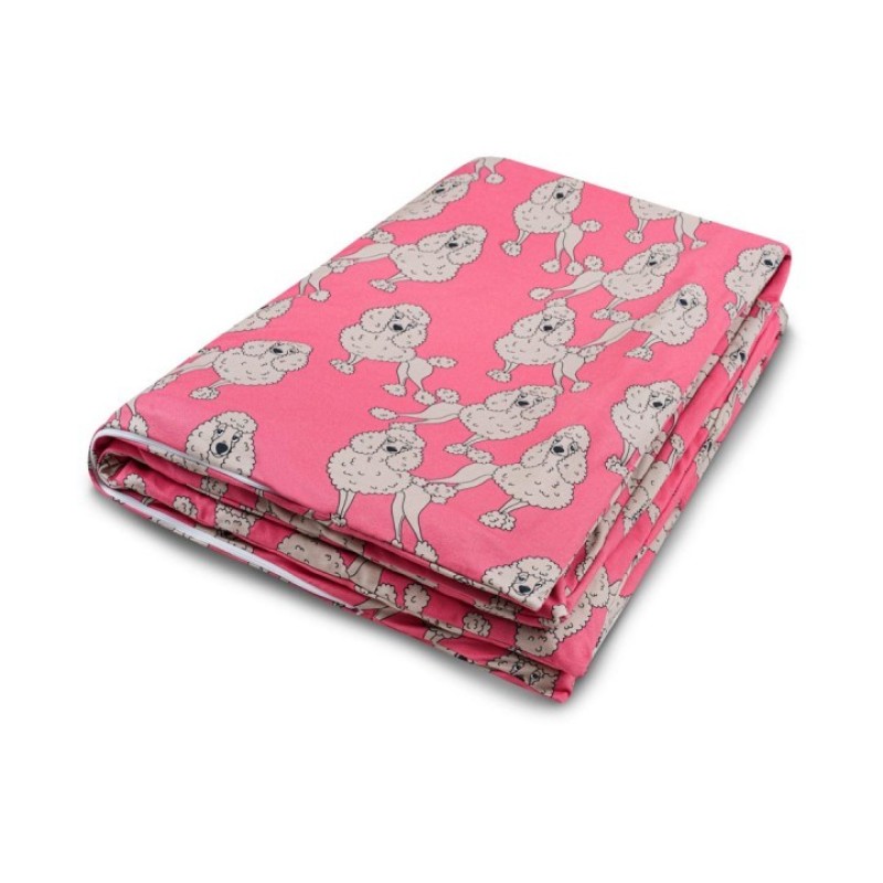 Dear Sophie Kids Bedding Set Pink with Poodles