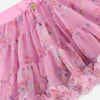 Pixie Splash Flower Tutu Skirt Orchid Angel Face