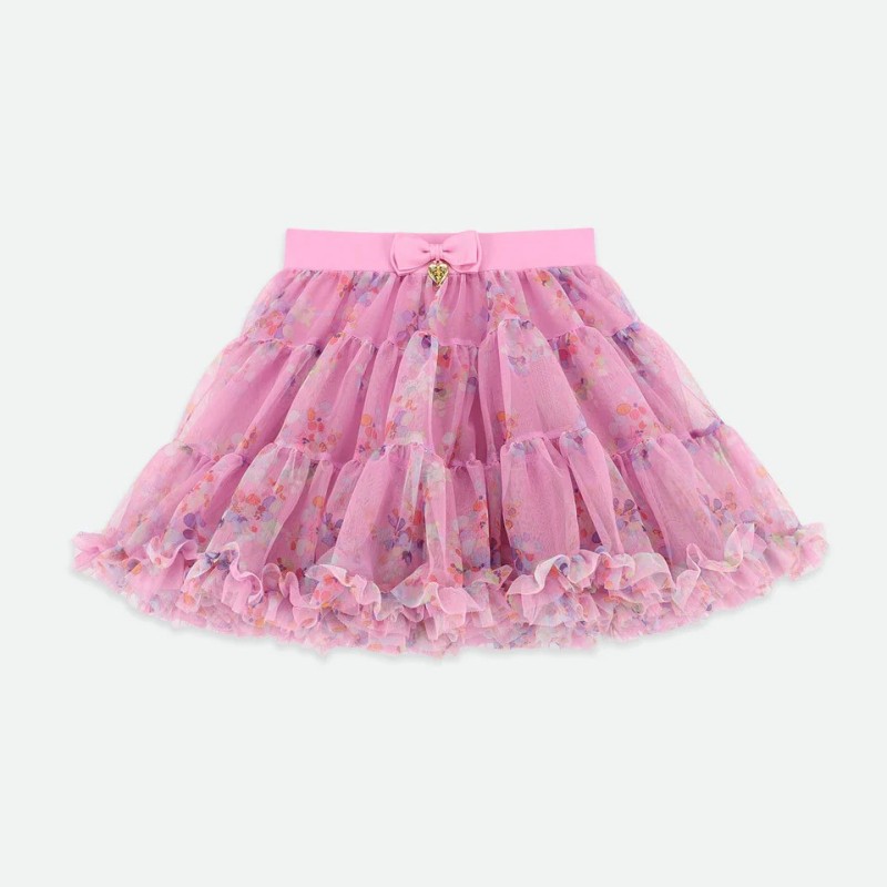 Pixie Splash Flower Tutu Skirt Orchid Angel Face