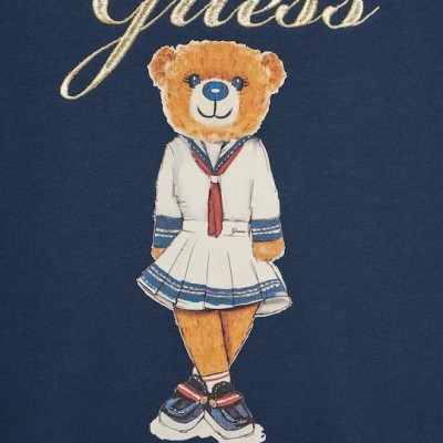 Guess Children's Dress Short Sleeve Blue