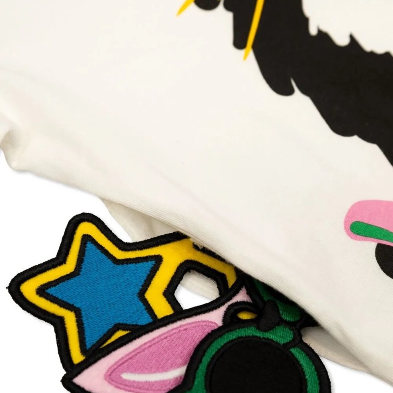White T-shirt With Cat Stella Mc Cartney White T-shirt With Cat Stella Mc Cartney