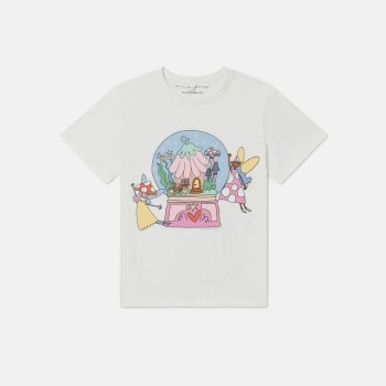 Λευκό T-Shirt Mε Νεράιδες Stella Mc Cartney