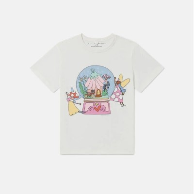 Λευκό T-Shirt Mε Νεράιδες Stella Mc Cartney