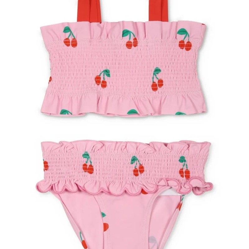 Cherry Pink Baby Swimsuit Stella Mc Cartney Cherry Pink Baby Swimsuit Stella Mc Cartney