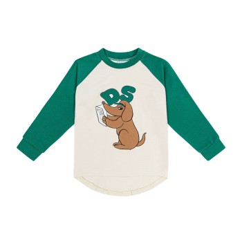 Mακρυμάνικο Μπλουζάκι Με Σκύλο