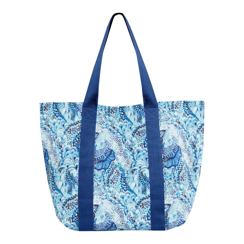 Marie Raxesky Beach Bag Waves Marie Raxesky Beach Bag Waves