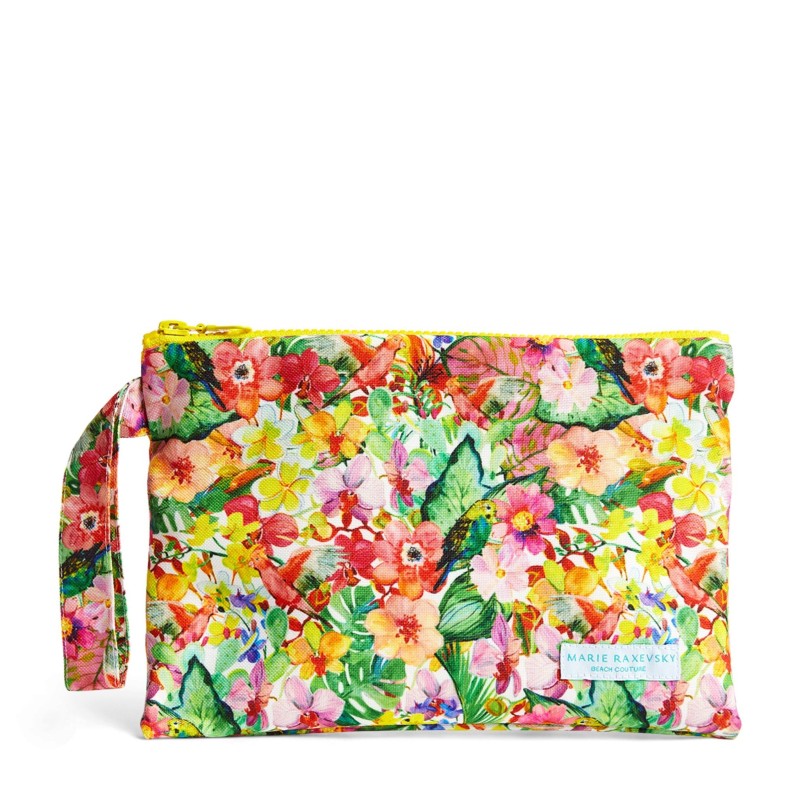 Marie Raxesky Beach Pouch Garden Marie Raxesky Beach Pouch Garden