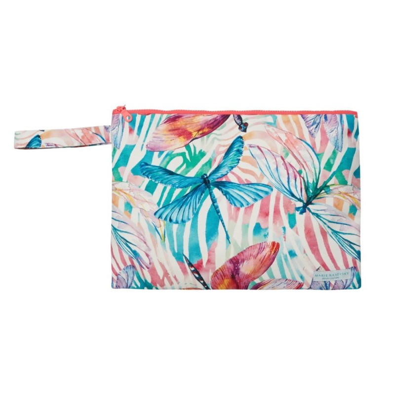Marie Raxevsky Sea Pouch With Butterflies Marie Raxevsky Sea Pouch With Butterflies