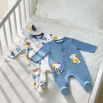 Mayoral Baby Onesies with Dogs