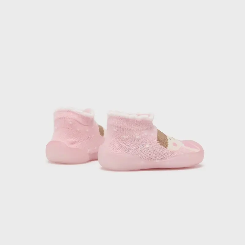 Mayoral Pink Baby Shoes With Non-slip Flexible Sole