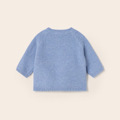 Mayoral Βρεφική Αζούρ πλεκτή Ζακέτα