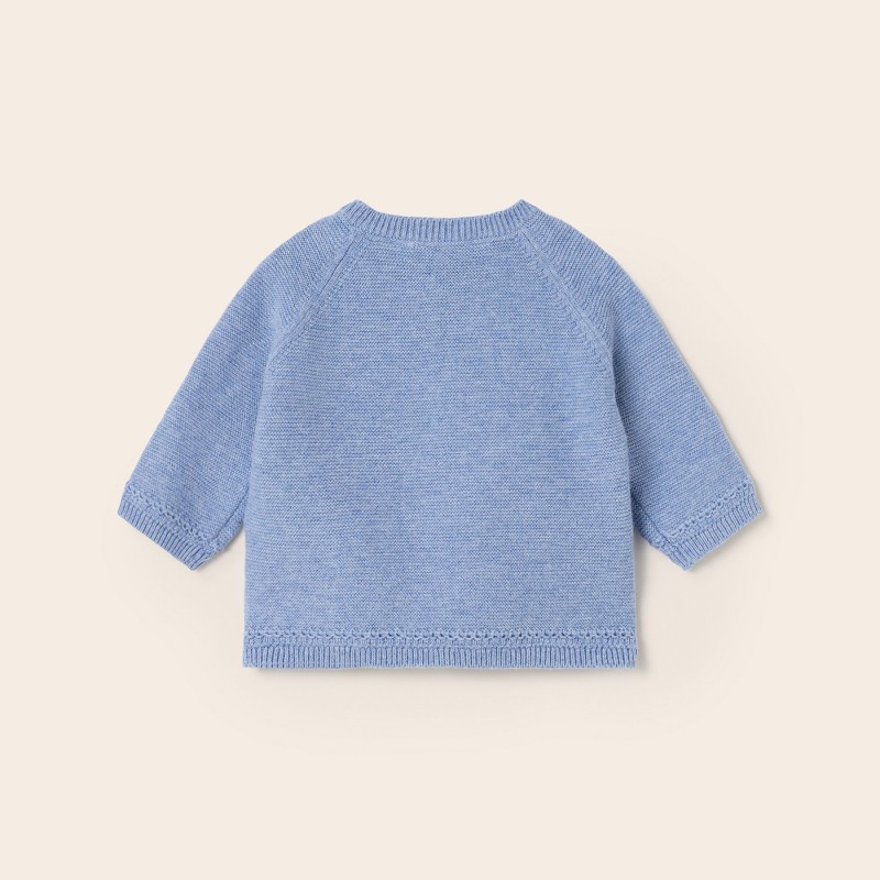 Mayoral Βρεφική Αζούρ πλεκτή Ζακέτα
