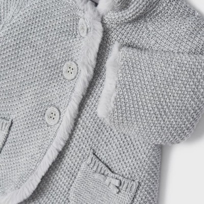 Mayoral Βρεφική Γκρι Αρζάν  Πλεκτή Ζακέτα