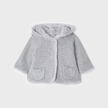 Mayoral Βρεφική Γκρι Αρζάν  Πλεκτή Ζακέτα