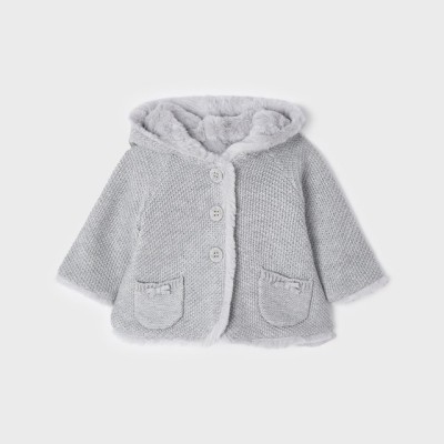 Mayoral Βρεφική Γκρι Αρζάν  Πλεκτή Ζακέτα