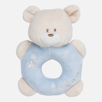 Mayoral Baby Rattle Blue Teddy Bear