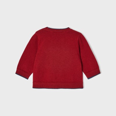 Mayoral Baby Knitted Red Blouse