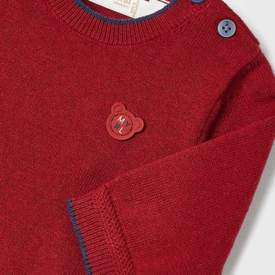 Mayoral Baby Knitted Red Blouse