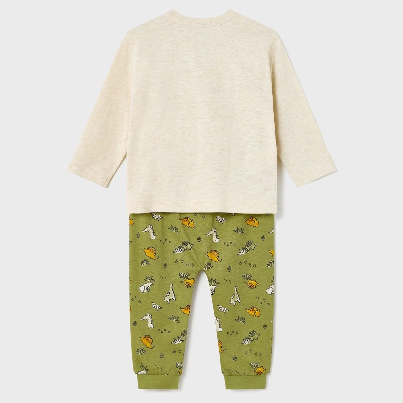 Mayoral Baby Green Pajamas with Dinosaurs Mayoral Baby Green Pajamas with Dinosaurs