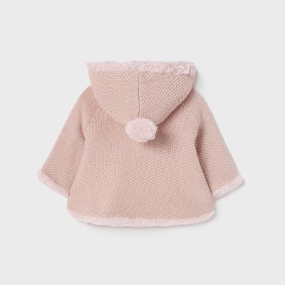 Mayoral Baby Pink Knitted Cardigan