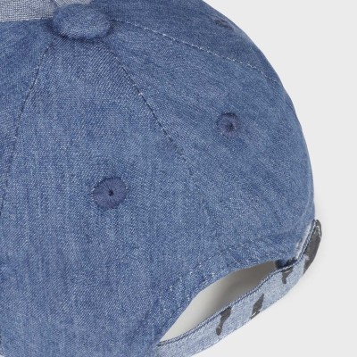 Mayoral Baby Tiger Denim Hat