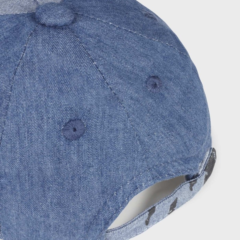 Mayoral Baby Tiger Denim Hat
