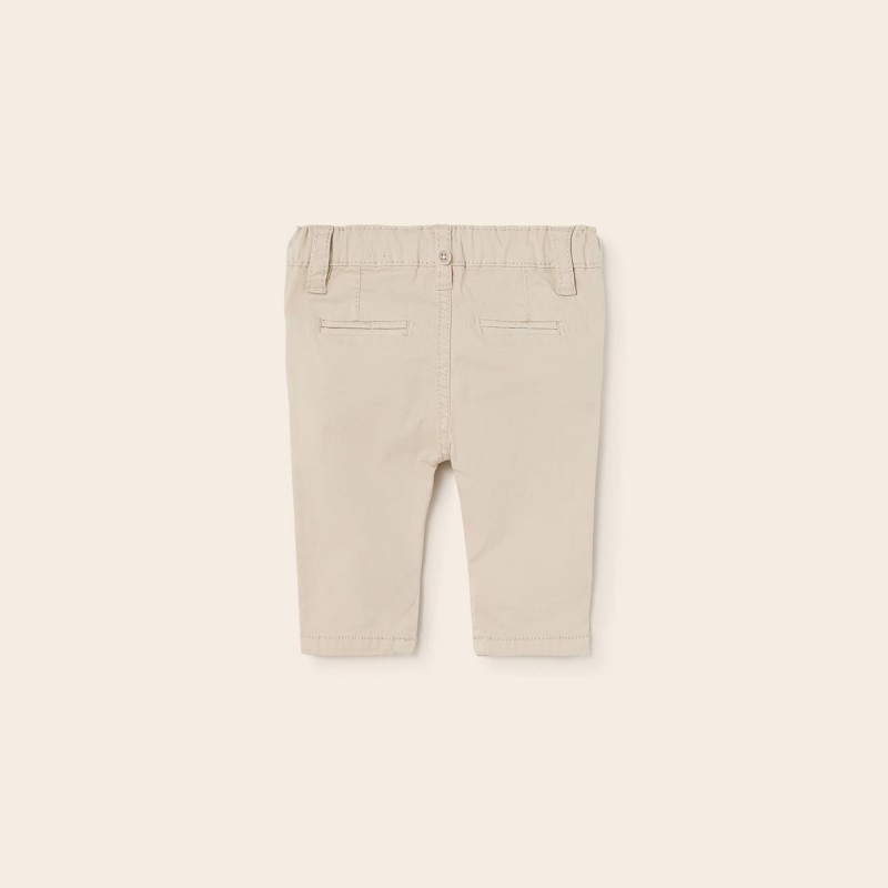 Mayoral Baby Beige Long Pants with Suspenders Mayoral Baby Beige Long Pants with Suspenders