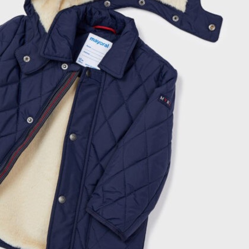 Mayoral Infant Navy Blue Hooded Jacket