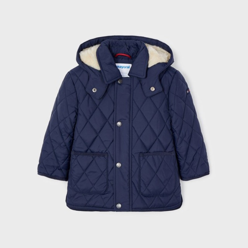 Mayoral Infant Navy Blue Hooded Jacket