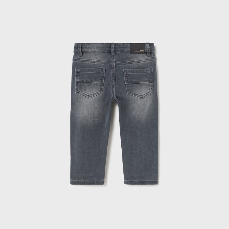 Mayoral Baby Jeans Dark Gray Slim Fit Mayoral Baby Jeans Dark Gray Slim Fit