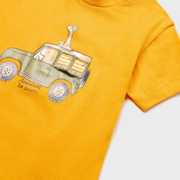 Mayoral Βρεφικό Πορτοκαλί  Μπλουζάκι με Δεινόσαυρους