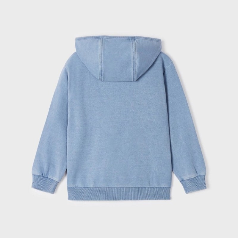 Mayoral Children's Zip Hoodie Boy Denim Mayoral Children's Zip Hoodie Boy Denim