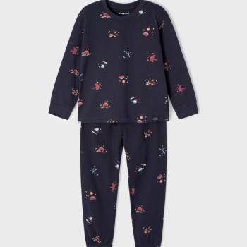 Mayoral Παιδική Μπλε Βαμβακερή πιτζάμα με Πλανήτες Mayoral Παιδική Μπλε Βαμβακερή πιτζάμα με Πλανήτες