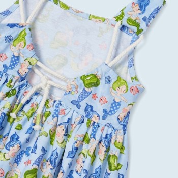 Mayoral Παιδικό Φόρεμα Με Γοργόνες