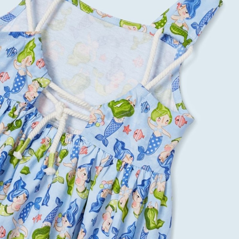 Mayoral Παιδικό Φόρεμα Με Γοργόνες