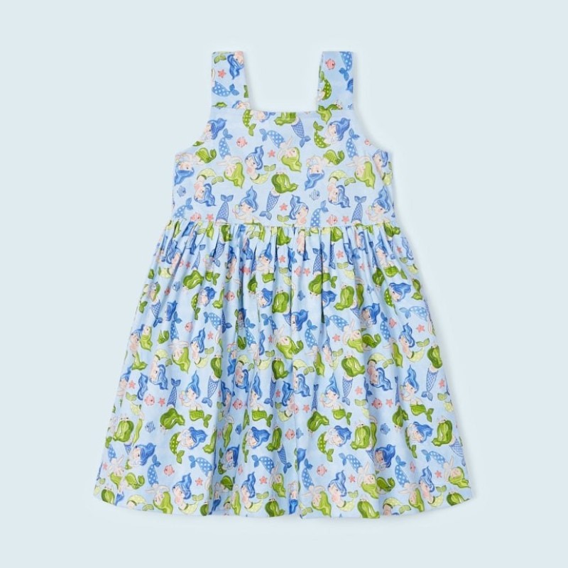 Mayoral Παιδικό Φόρεμα Με Γοργόνες