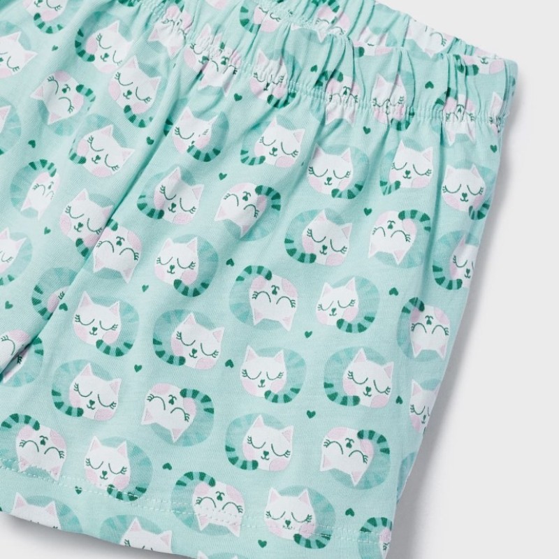 Mayoral Kids Sleepsuit with Cats Mayoral Kids Sleepsuit with Cats