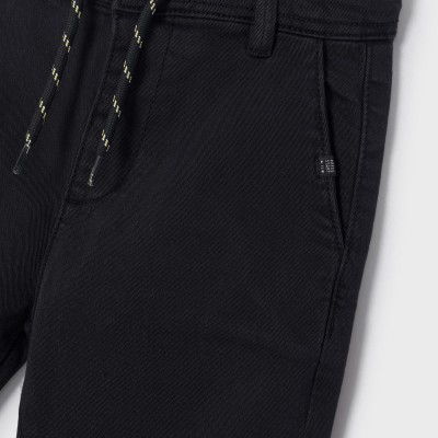 Mayoral Children's Black Pants skater fit boy