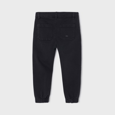 Mayoral Children's Black Pants skater fit boy